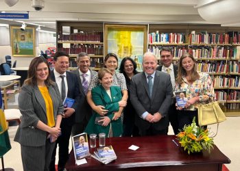 Marcelo Queiroga lança livro na Biblioteca do Senado, em Brasília