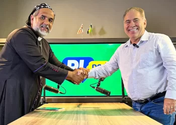 Candidato a presidente em 2022, Padre Kelmon declara apoio à pré-candidatura de Marcelo Queiroga em João Pessoa